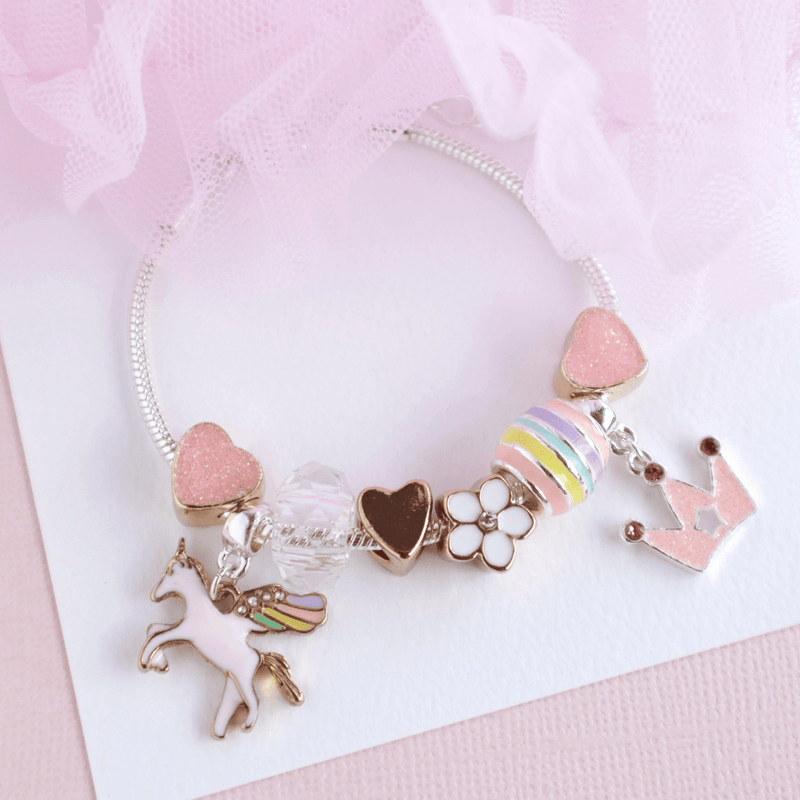 Kids Celestial Unicorn Charm Bracelet