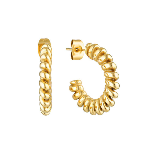 Rachael Spiral Hoops