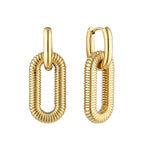 Mel Double Hoops Earrings