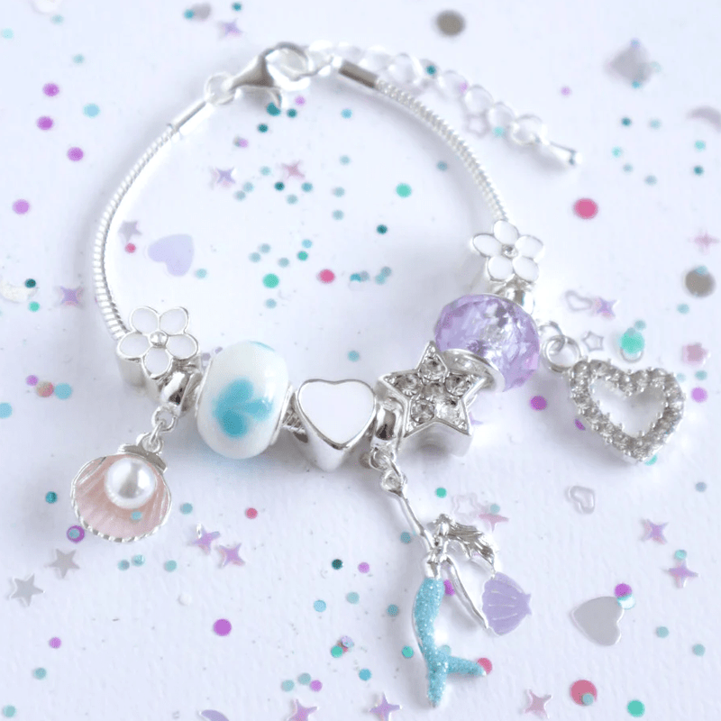 Kids Mermaid Charm Bracelet