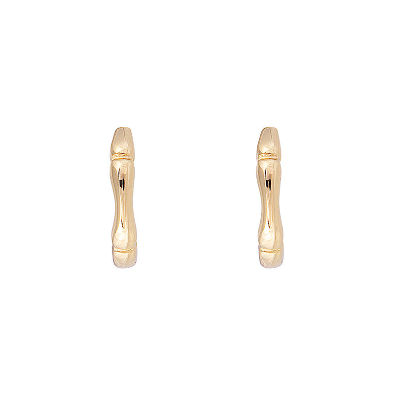 Bamboo Midi Hoops