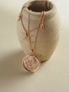 Motherhood Necklace in Rose Gold