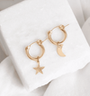 Moon and Star Hoops